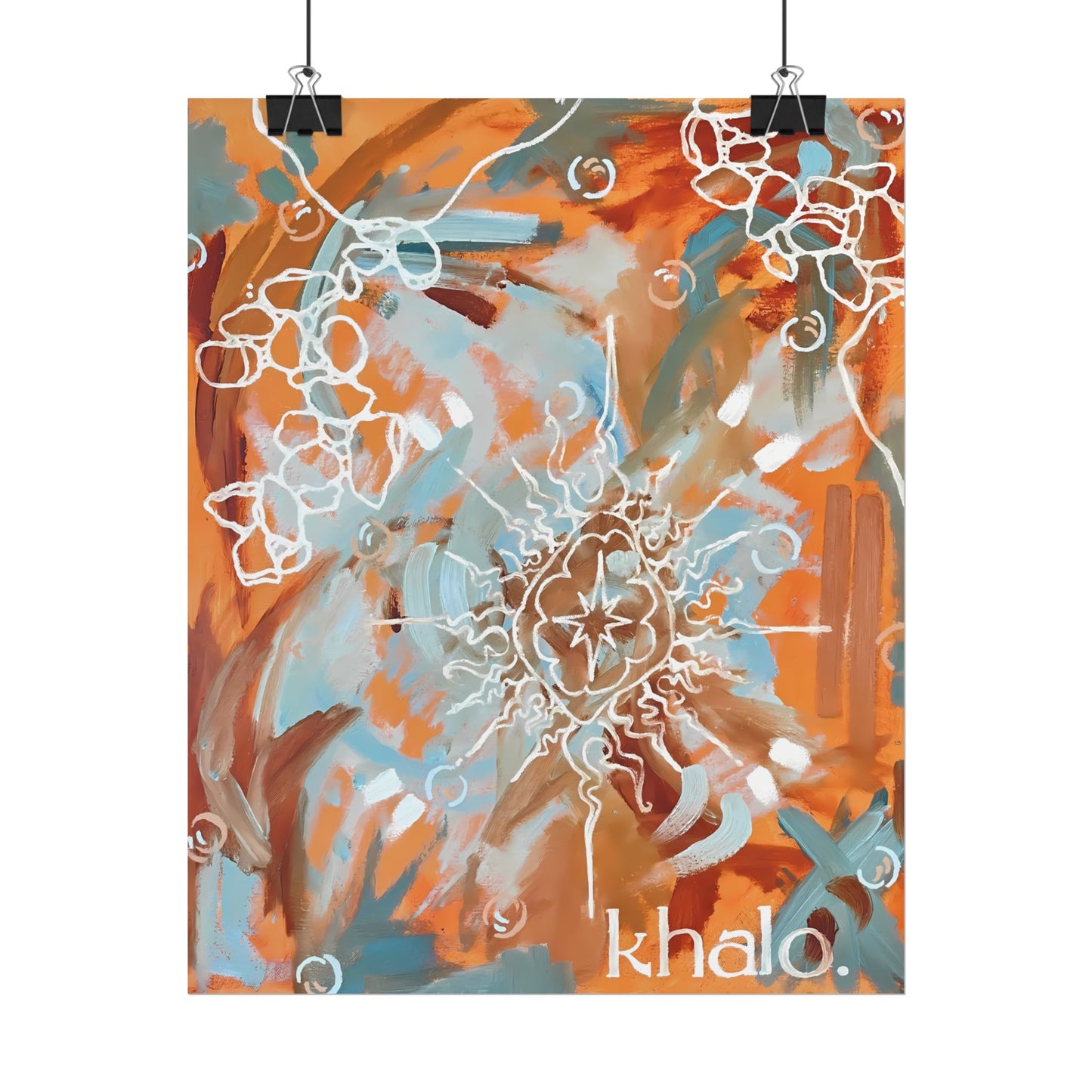"Abstract Self-Portrait" Art Print