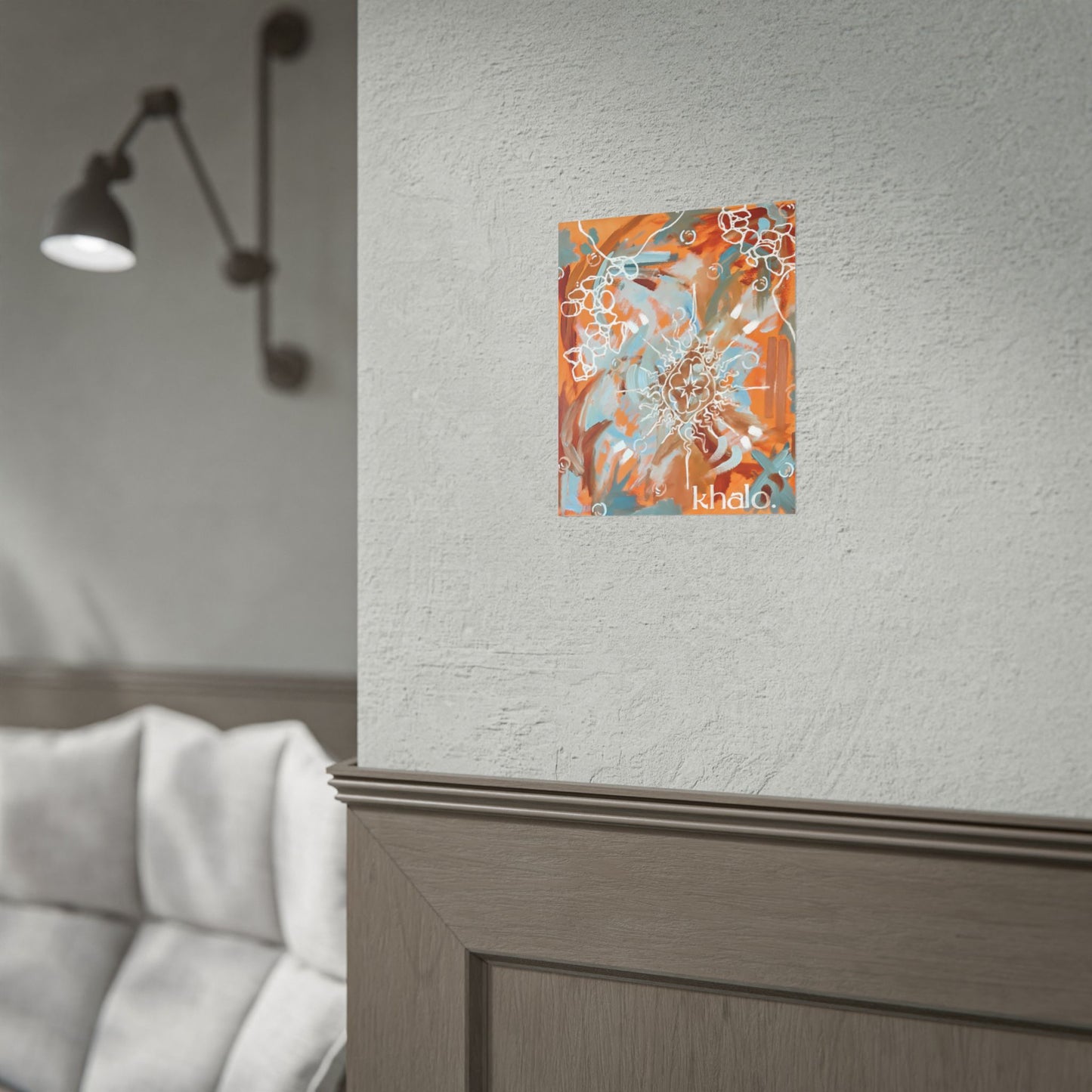 "Abstract Self-Portrait" Poster Print