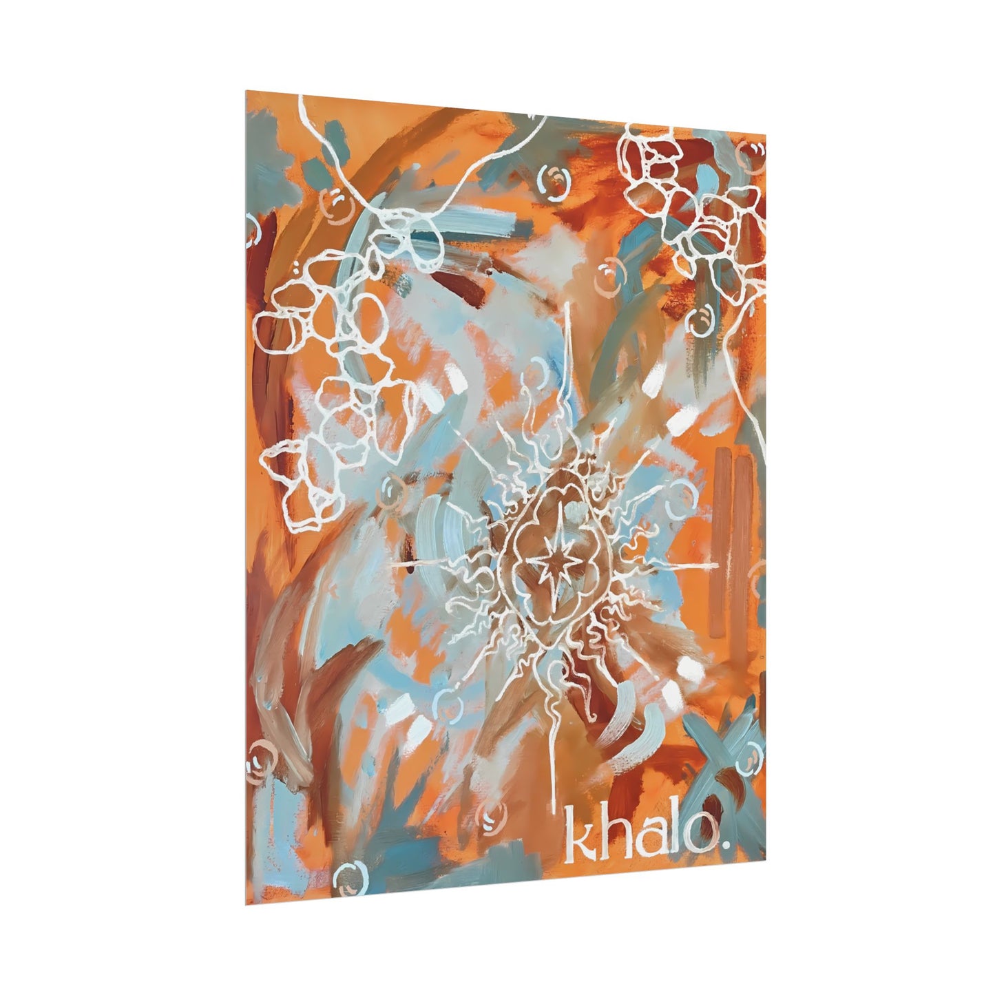 "Abstract Self-Portrait" Poster Print