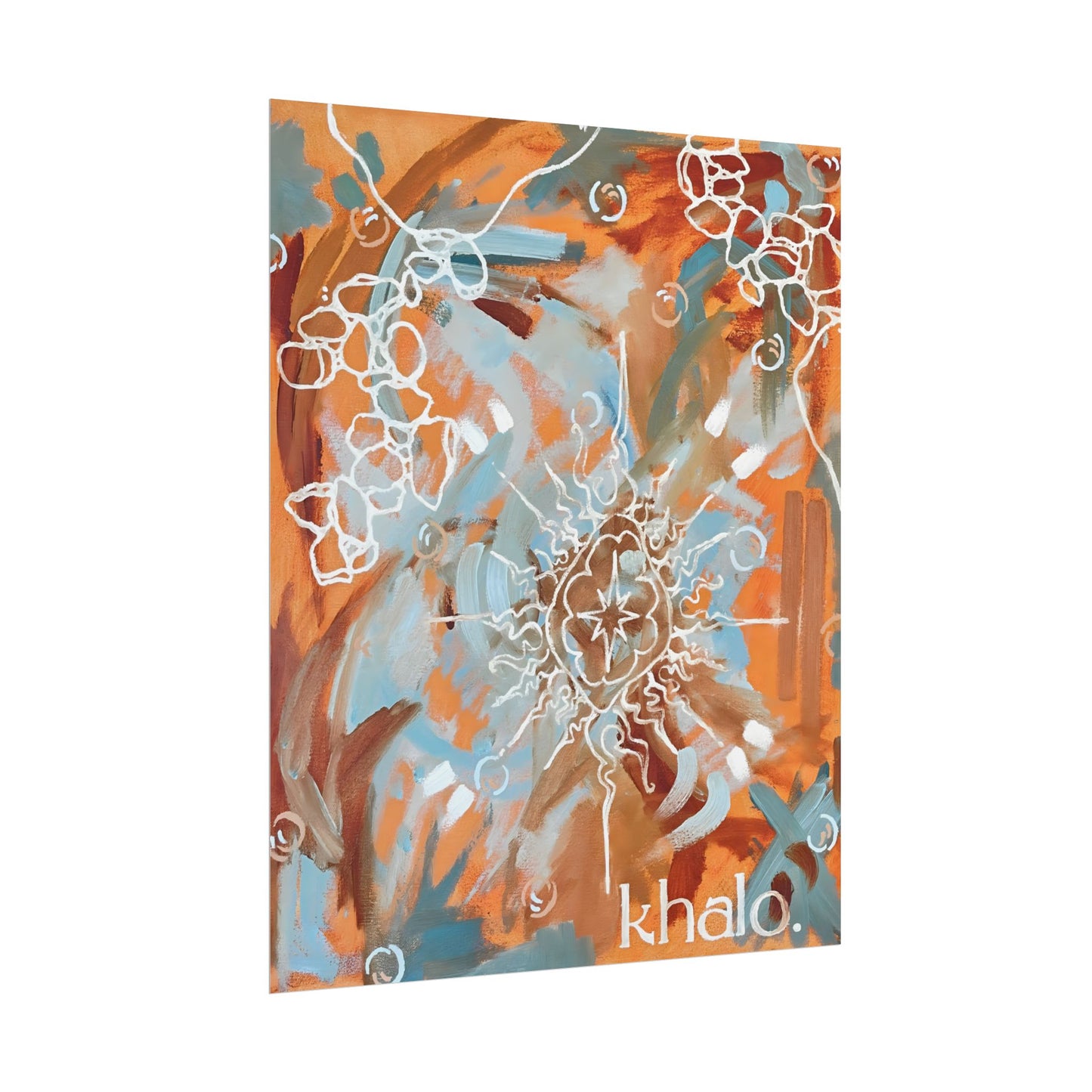"Abstract Self-Portrait" Poster Print